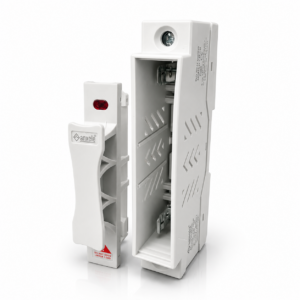 use DC PV FuseHolder "ฐานฟิว 1000,1500VDC/1P Fuse Size: 10x38,14x85 mm IEC 60269-6 warranty 1Y 30A 1500V ขนาด 14x85 mm.