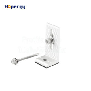 ตัวยึดหลังคาเมทัลชีท (ลอนสกรู) L-Feet แบรนด์ HOPERGY