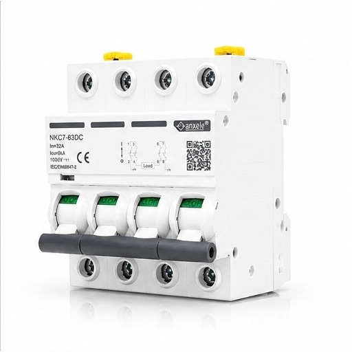 Breaker DC 4P 32A (4P) • 32A • 1000VDC • Icu 6kA IEC60898-1 warranty 1Y